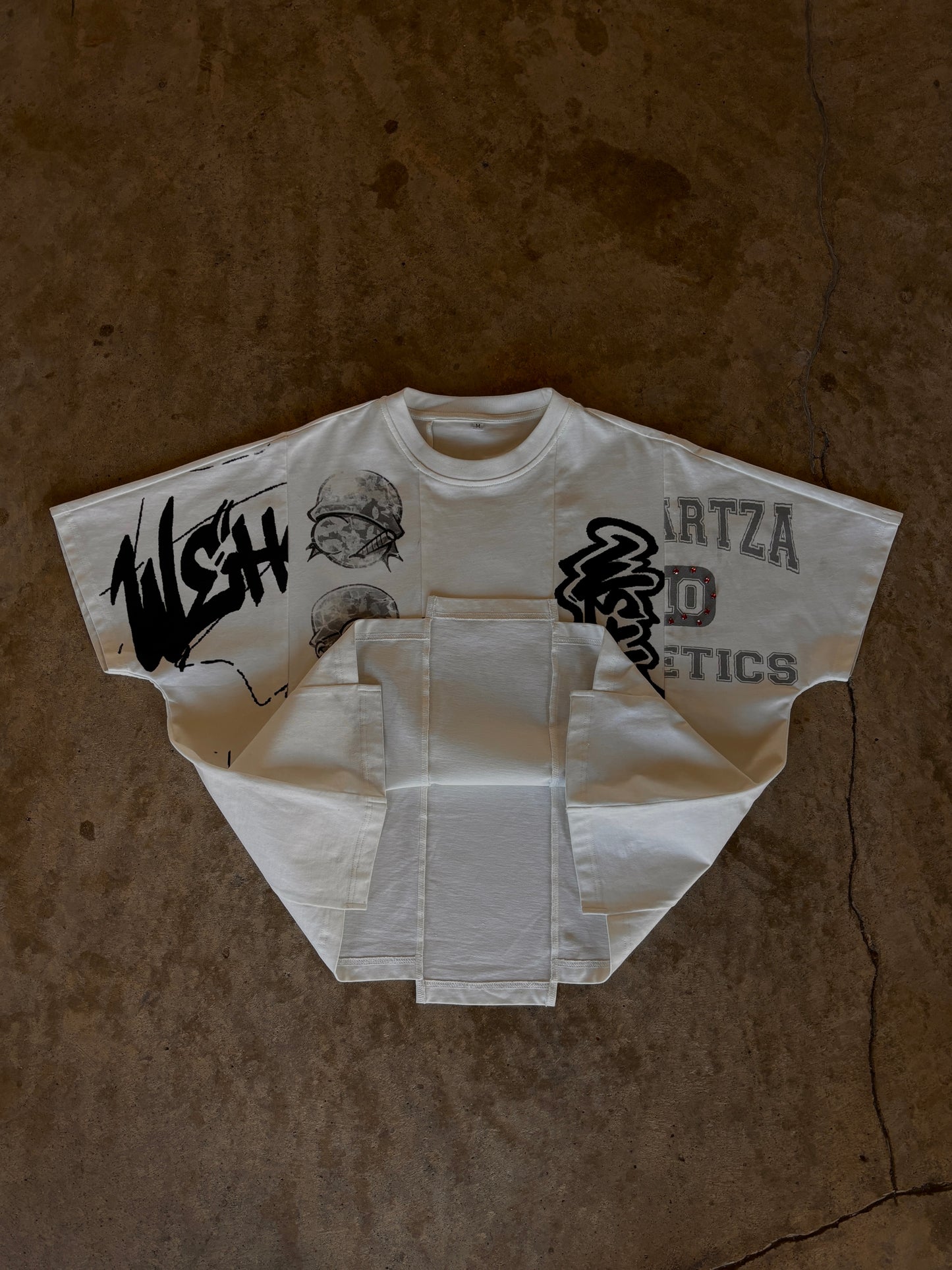 New “Mis-Printed” Panel Tee
