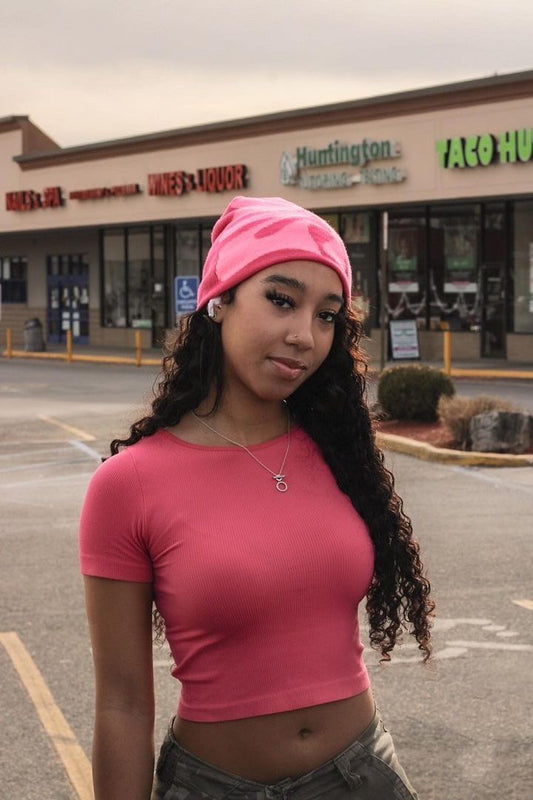 NEW Pink “i💞ZA” beanies (EXCLUSIVE DEAL)