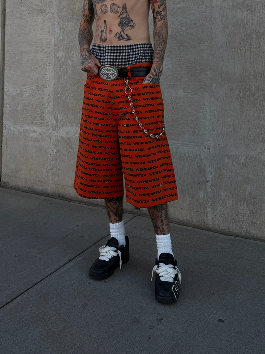 NEW “ZA’lloween” Double Knee Shorts                         (EXCLUSIVE DEAL)